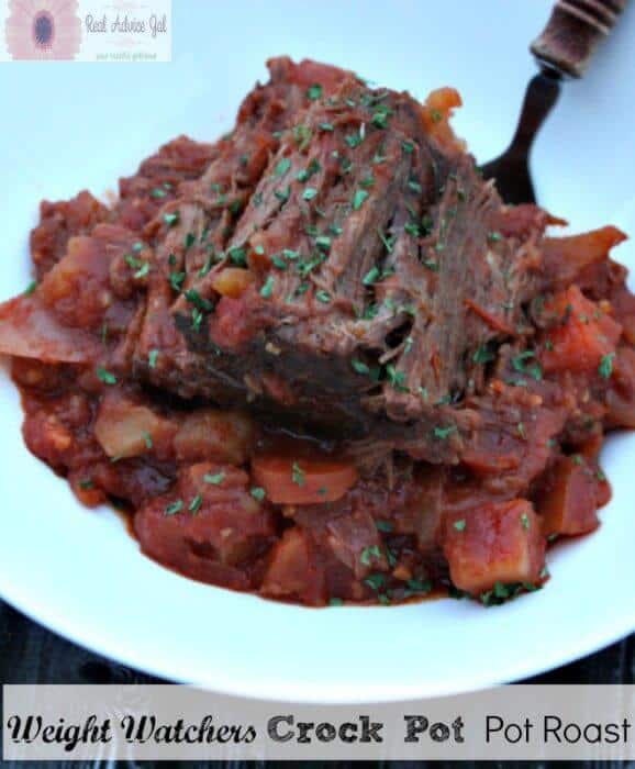 Weight Watchers Crockpot Pot Roast Recipe {Only 8 PP!}