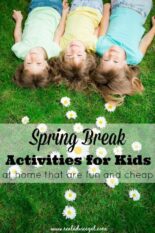 5 Spring Break Activities for Kids at Home