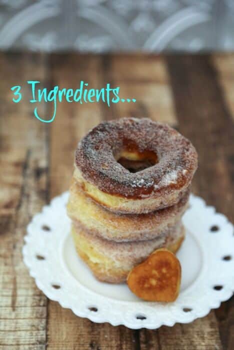 Easy Cinnamon Sugar Doughnuts Recipe