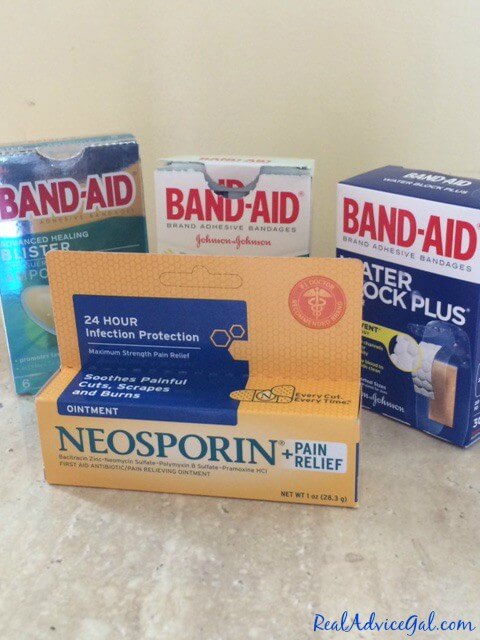 Be Prepared to Save the Day with Band-Aid and Neosporin
