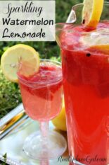 Sparkling Watermelon Lemonade Recipe