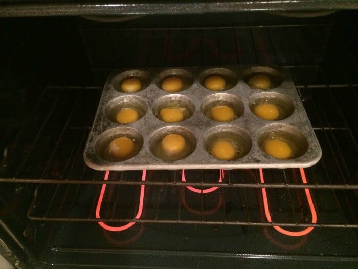 Baked eggs for easy homemade egg mcmuffins recipe