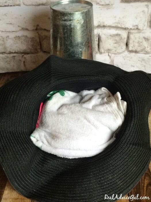 reshape straw hat