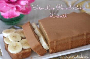 Sara Lee Pound Cake Dessert #SLSweetTreats