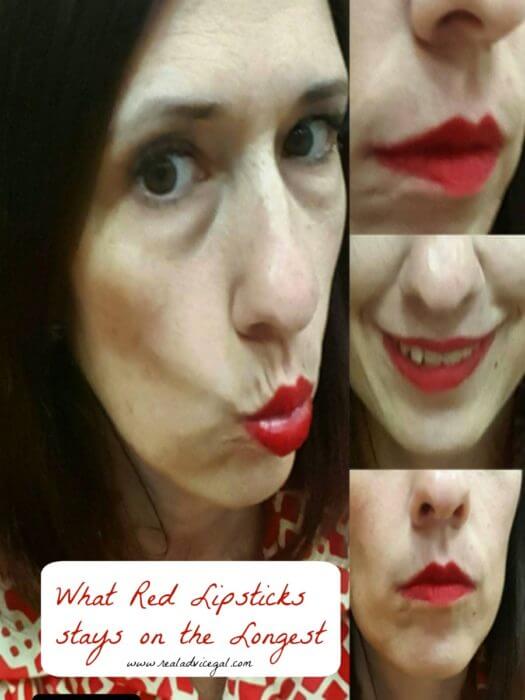 what red lipstivk stays on
