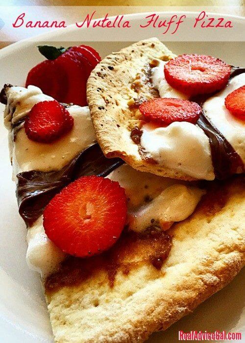 Banana Nutella Pizza Recipe