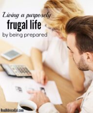 Preparedness is Key to Frugal Living