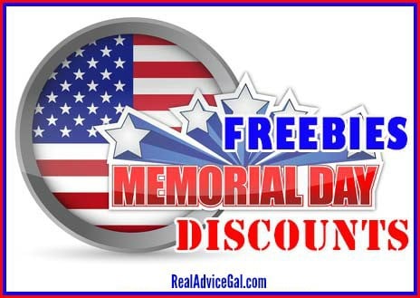 Memorial Day Military Discounts and Freebies