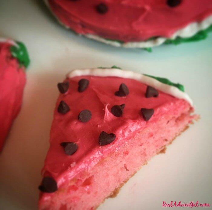 Watermelon Cake Recipe - Real Advice Gal