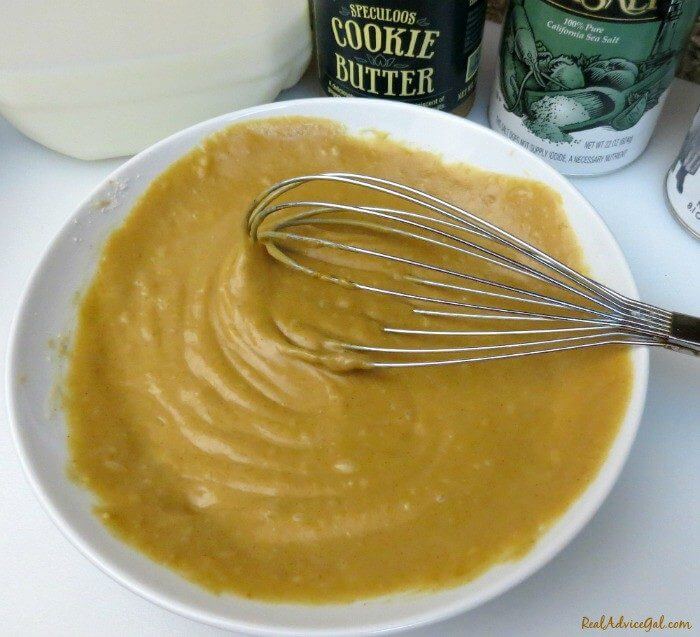 Cookie Butter Microwave Mug Cake Recipe