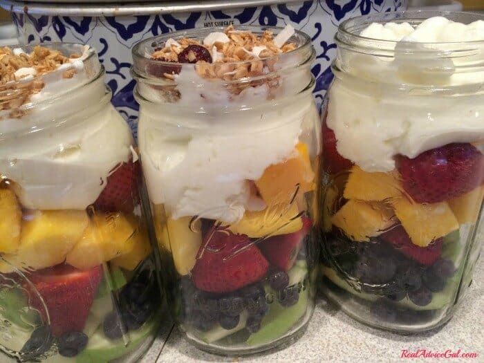 Healthy Sports Meals in a Jar
