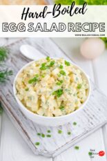 Hard Boiled Egg Salad Recipe