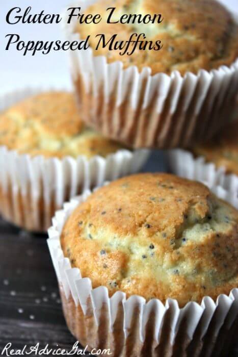 Gluten Free Lemon Poppyseed Muffin Recipe