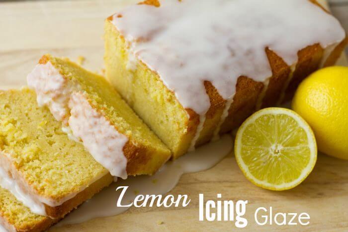 Lemon Icing Glaze Recipe