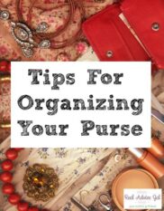 Tips For Organizing Your Purse
