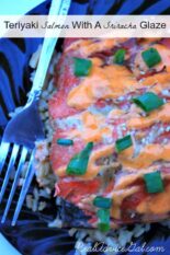 Teriyaki Salmon Recipe with a Sriracha Glaze