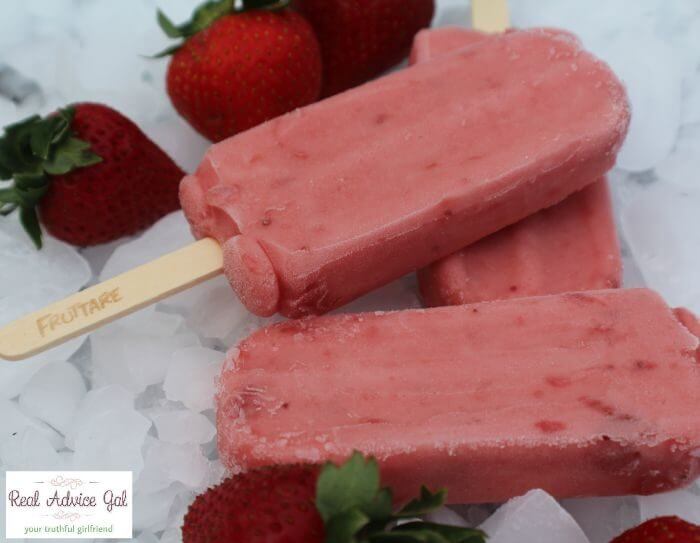 Fruttare Strawberry frozen treat
