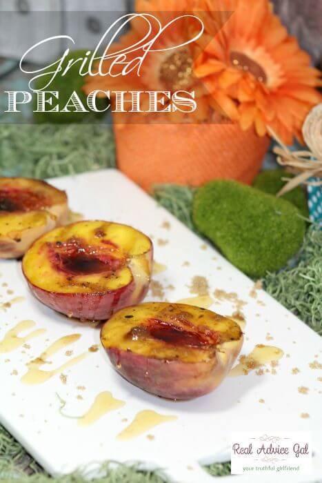 Grilled Peaches Recipe