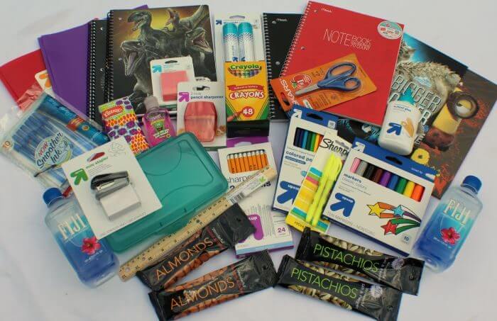 giving back packs school supplies