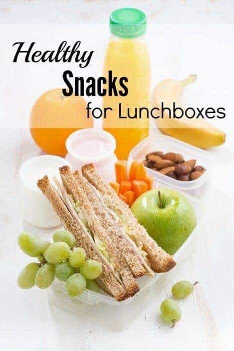 15 Healthy Snacks for Lunchboxes