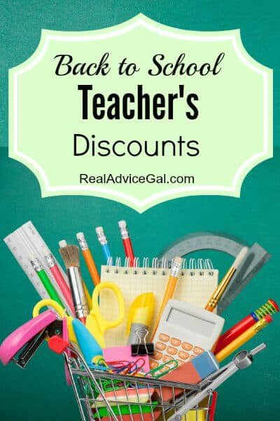 Back-to-school discounts aren't just for teachers and students