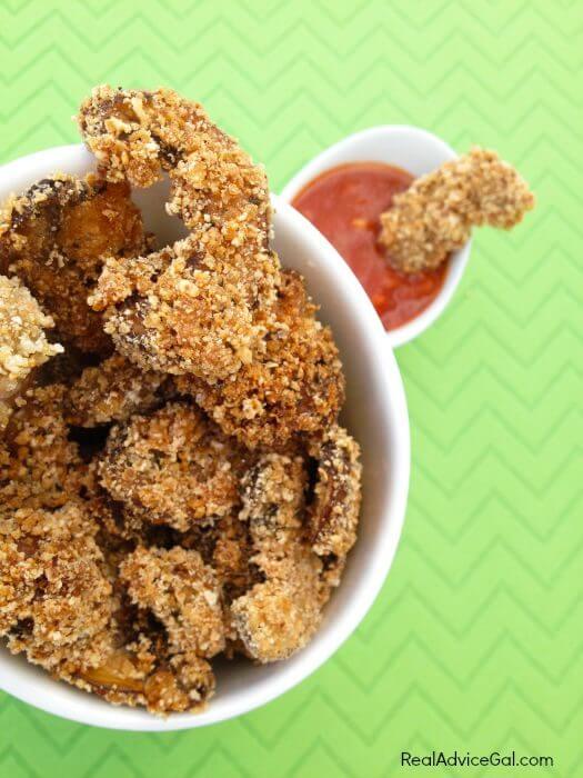 Fried Mushroom Bites