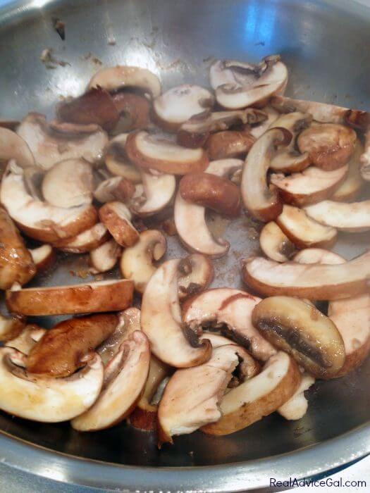 Fried Mushroom Bites In Process 3