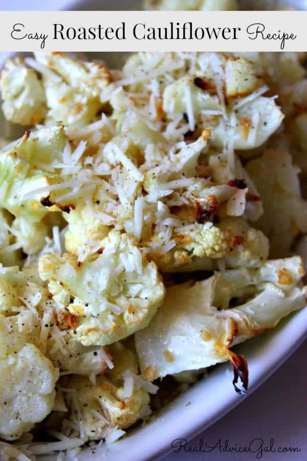roasted cauliflower recipe