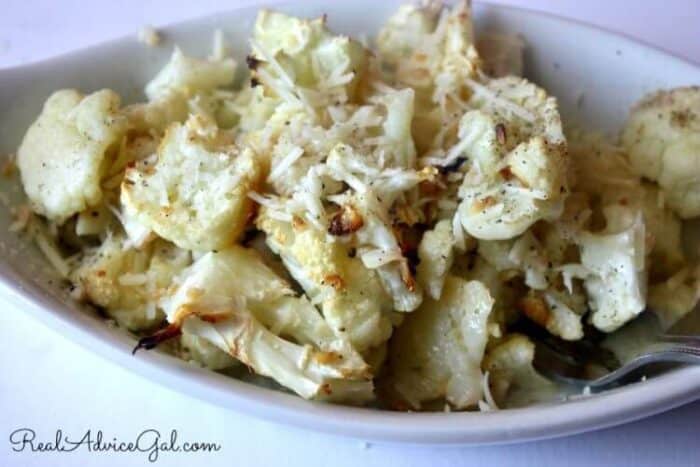 Easy Roasted Cauliflower Recipe