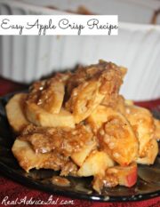 Easy Apple Crisp Recipe