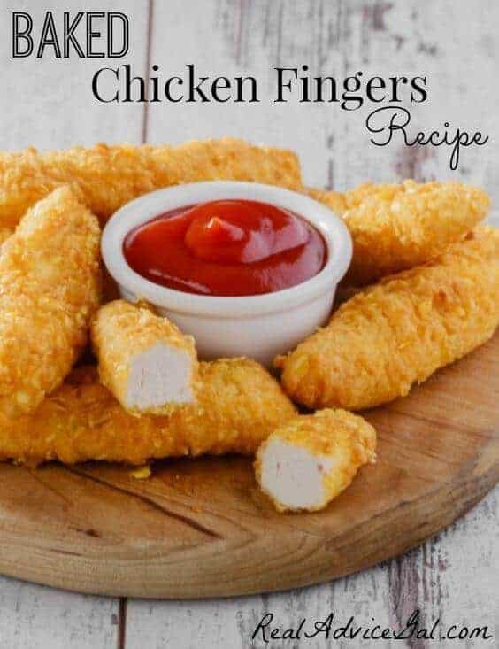 Baked Chicken Fingers Recipe