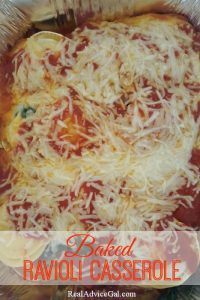 Baked Ravioli Casserole Recipe