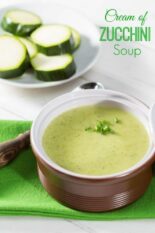 Cream of Zucchini Soup Recipe