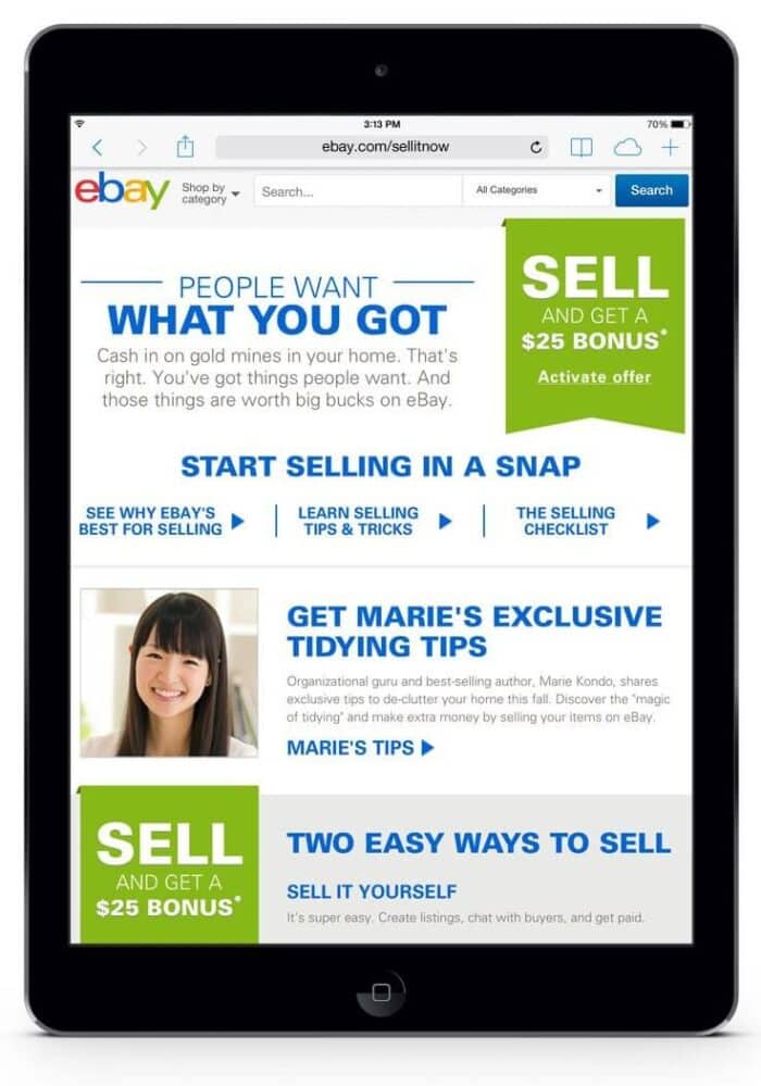 Get Organized with Marie Kondo and Ebay Valet