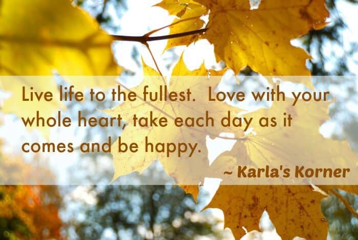 Karla's Korner: Leaf Moments