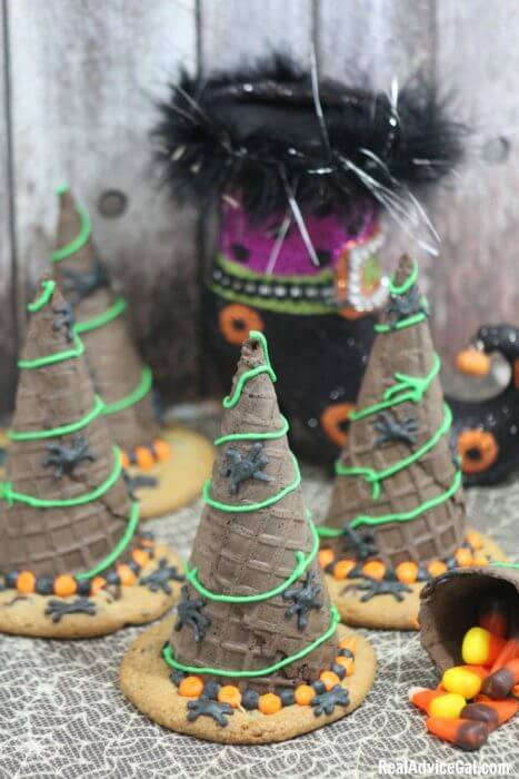 Halloween Witch Hats Cookies Recipe