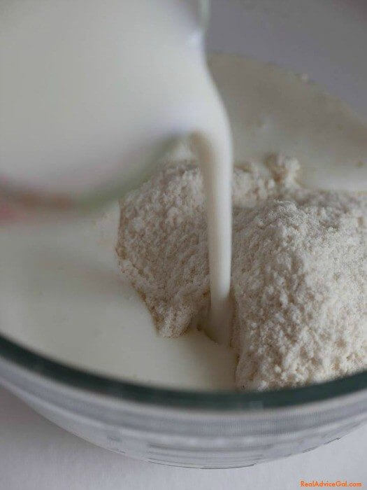 flour milk