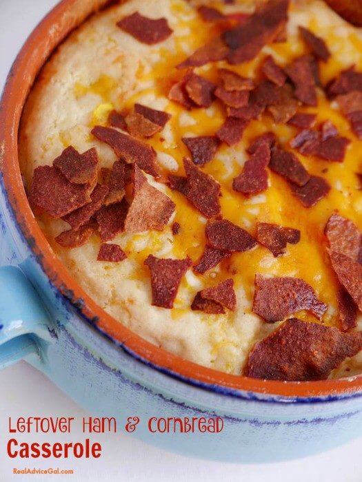 Leftover Ham and Cornbread Casserole Recipe