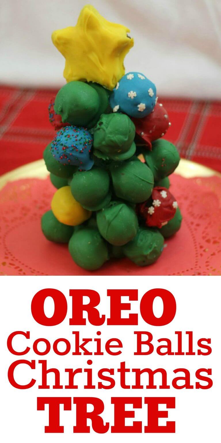OREO Cookie Balls Christmas Tree! - Real Advice Gal