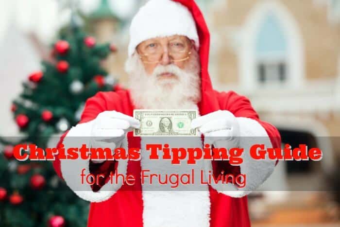 Frugal living Tip: Christmas Tipping Guide