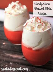 Candy Cane Dessert Minis Recipe – Perfect For The Holidays!