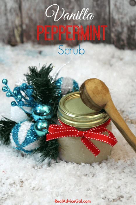 Homemade Vanilla Peppermint Body Scrub Recipe