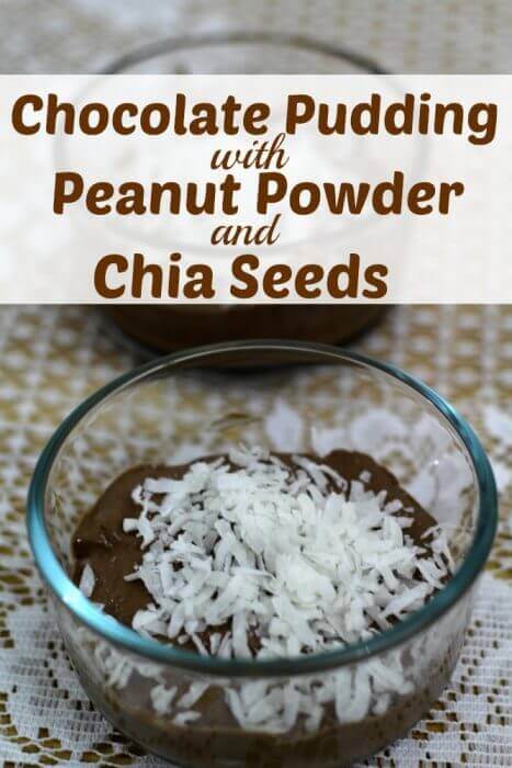 Chocolate Peanut Powder Recipe with Chia Seeds