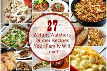Weight Watcher's Recipes with Points Plus for weight loss