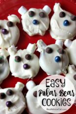 Easy Polar Bear Cookies Recipe