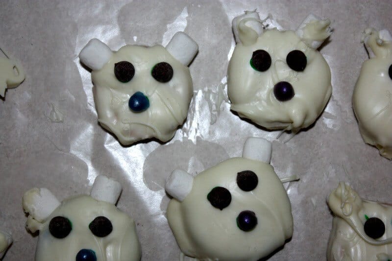 polar bear easy cookies