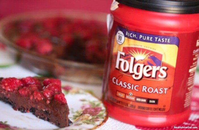 Easy Recipe for Ganache Cake with Folgers® Coffee