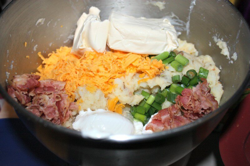 easy loaded potato casserole recipe