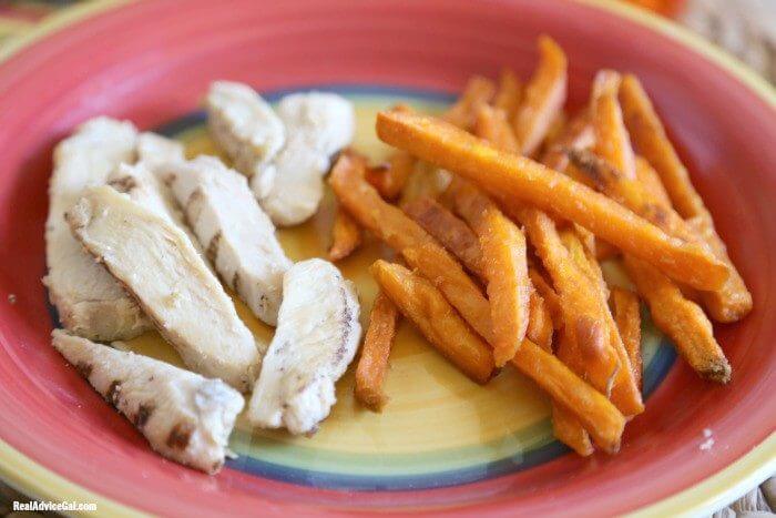 Healthy Eating is Delicious with NatureRaised Farms® Chicken & Alexia® Sweet Potato Fries