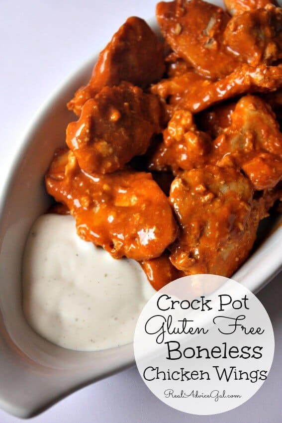 crock pot gluten free boneless chicken wings recipe